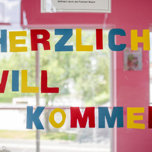 Eingangstür zum Kinderhort